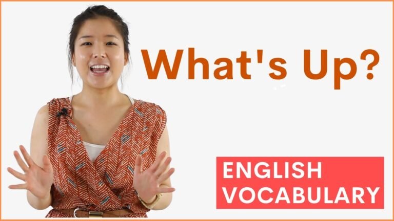 What’s Up Meaning and Answer