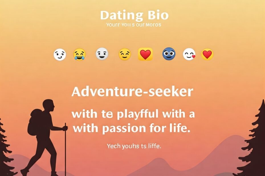 Dating app bio