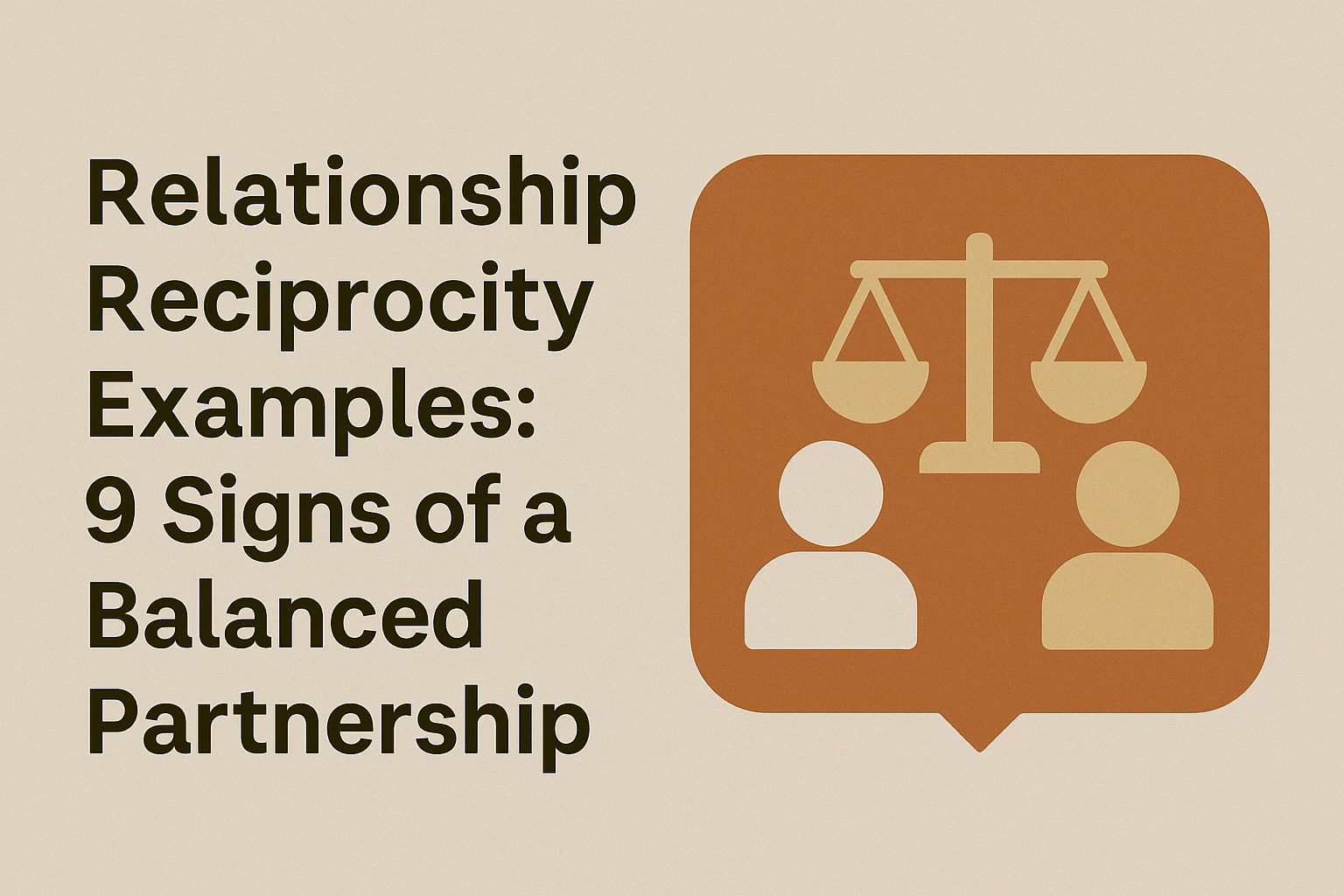 a balanced relationship
